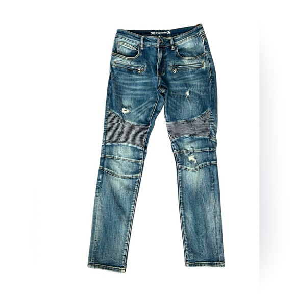 Crysp Denim from The Buckle NWOT Men’s Distressed Jeans size 30 - Picture 1 of 7